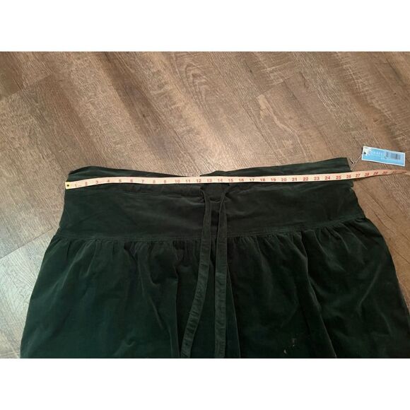 DRAPER JAMES RSVP Paperbag Waist Green Corduroy Skirt-Size 3X - Picture 4 of 6